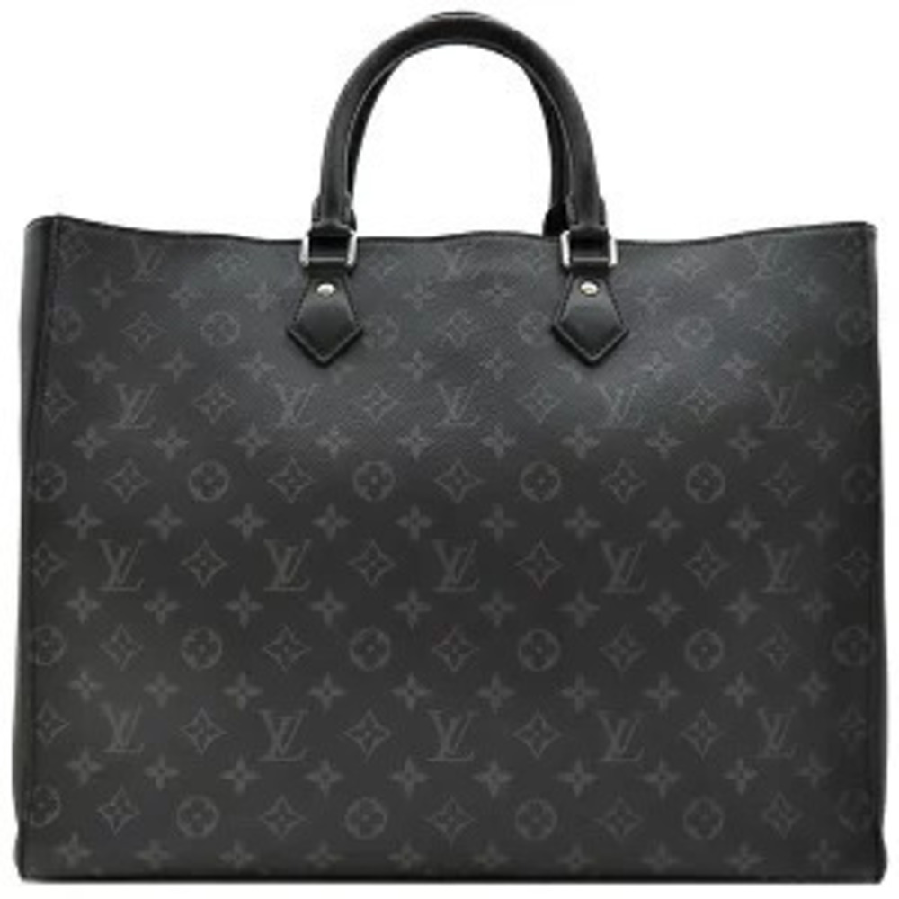 Louis Vuitton Grand Sac Tote Bag Monogram Canvas Eclipse Black